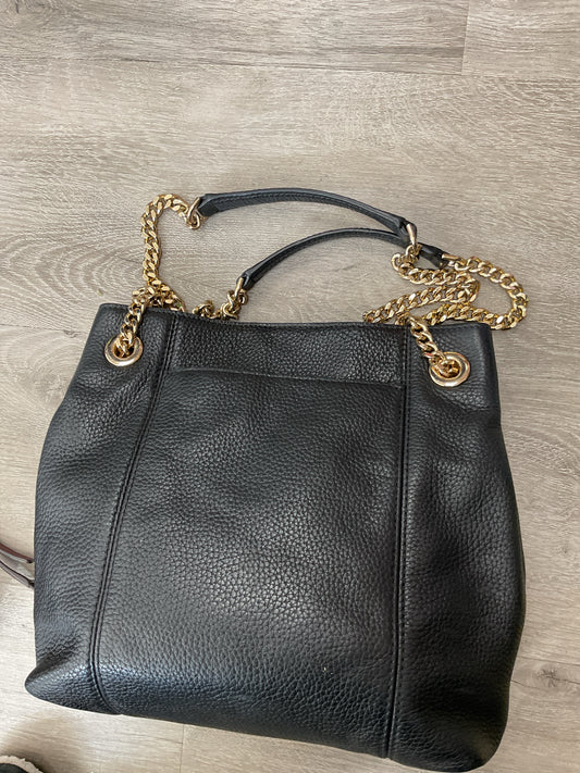 Michael Kors Purse medium 2 compartment gold pull through chain