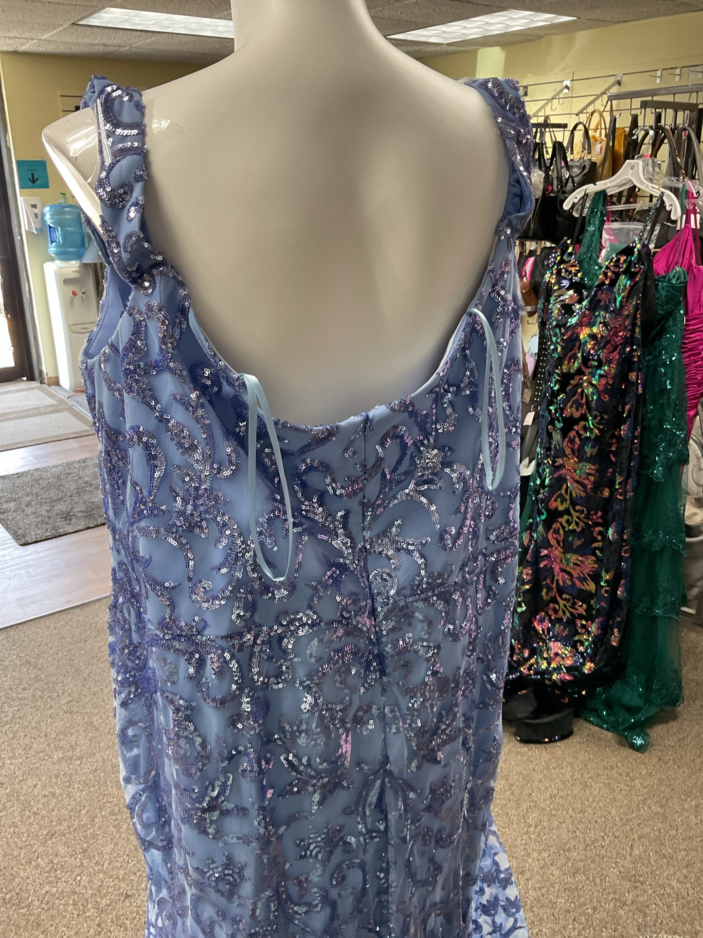 Sydneys Closet Size 24 Baby blue Dress