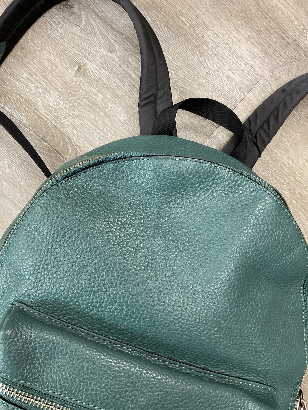 coach Backpack Charlie F30550 Medium Backpack Pebble Leather Silver Hardwar