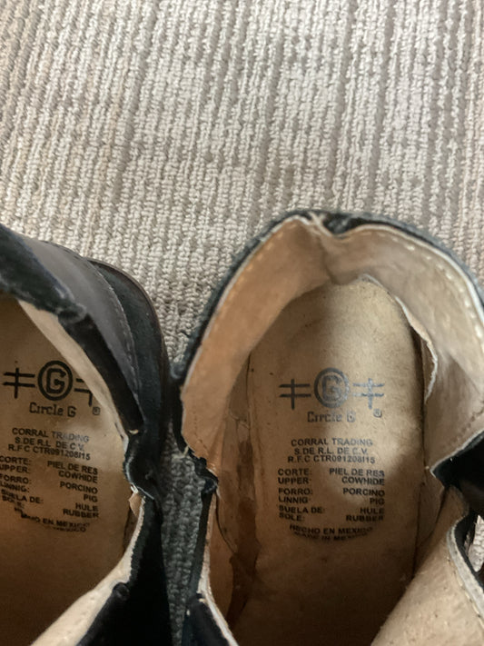 Circle G 6.5 Black Boots