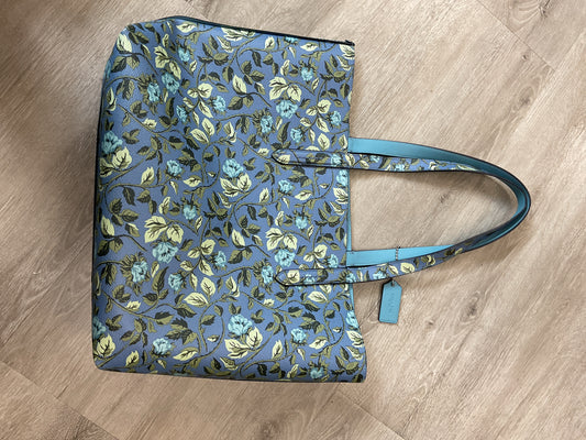 coach Purse Highline Tote With Floral Print 55181