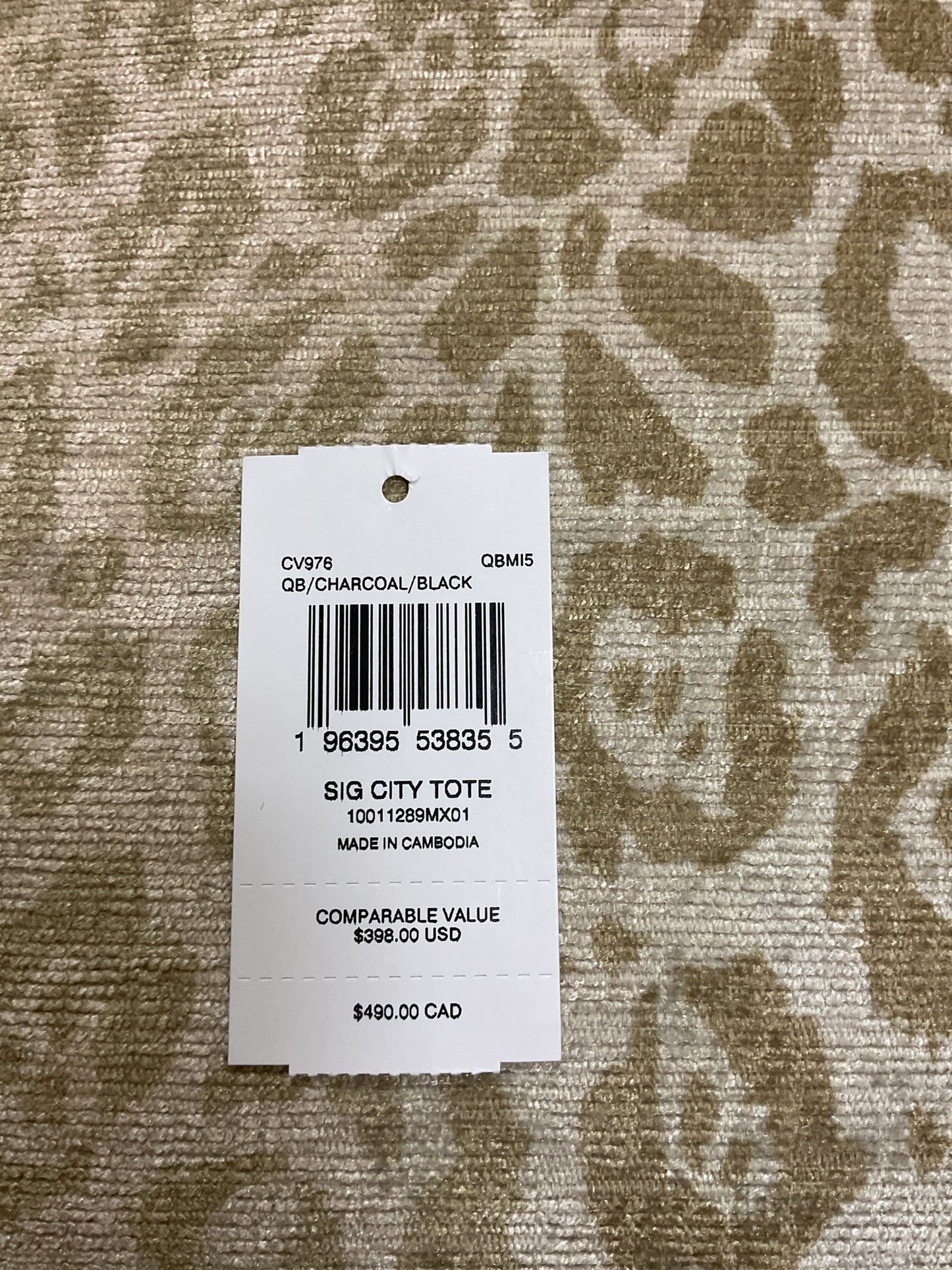 Coach City Tote