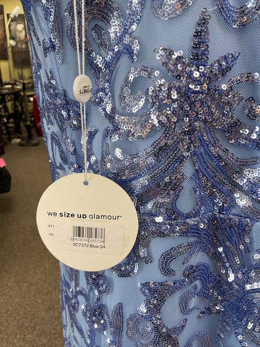 Sydneys Closet Size 24 Baby blue Dress