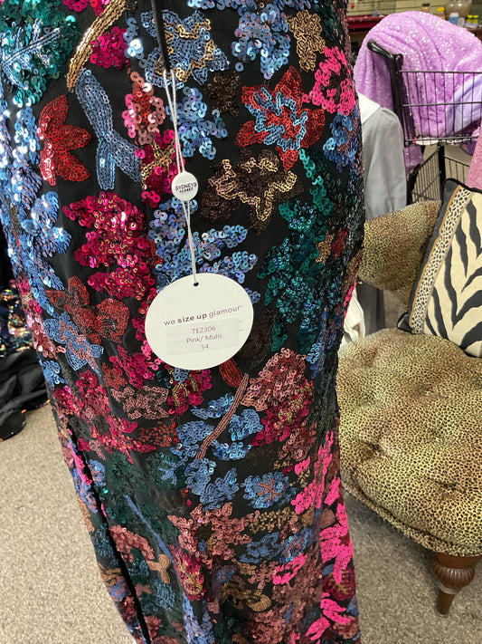 Sydneys Closet Size 14 Pink Dress