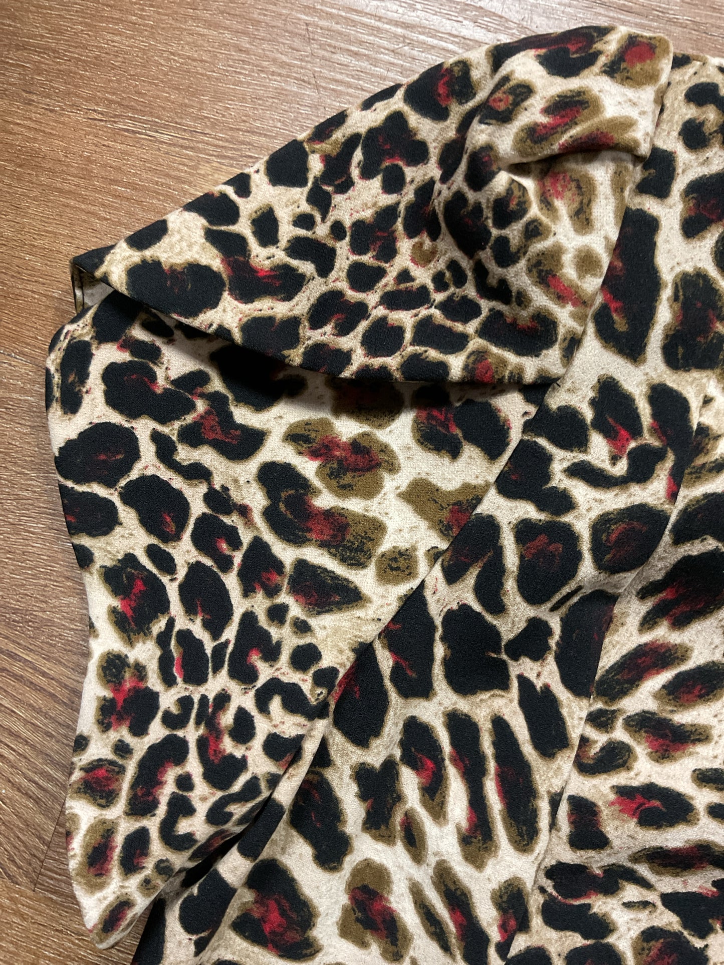 Calvin Klein Size 10 Leopard Dress