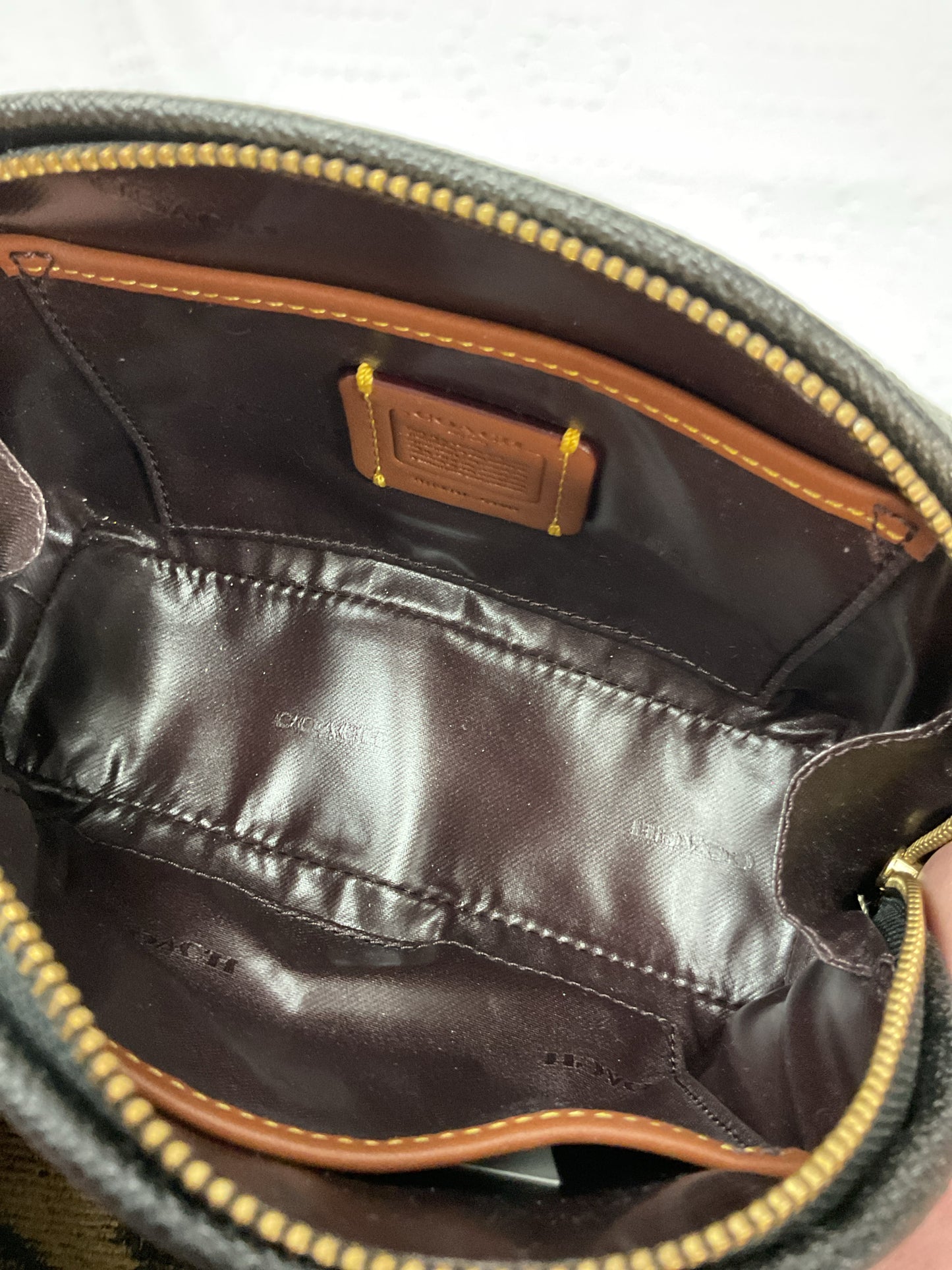 coach Purse Julienne cosmetic case NWOT
