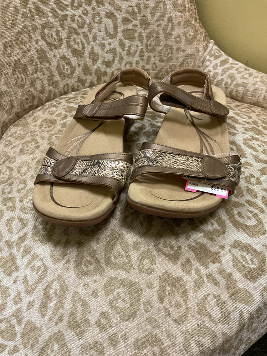 ABEO 7.5 bronze Sandals