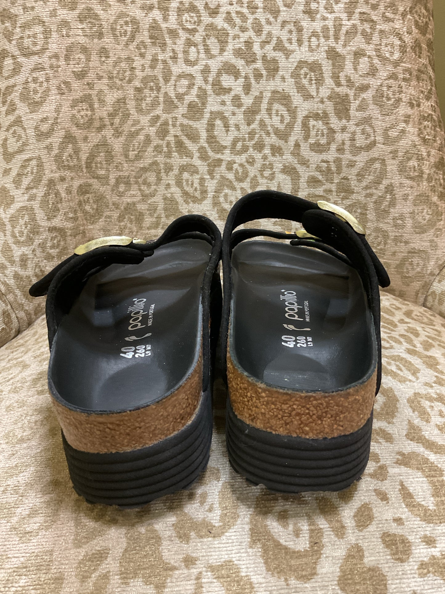 Birkenstock 9 Multi-Color Sandals Pap French Arizona NWOB