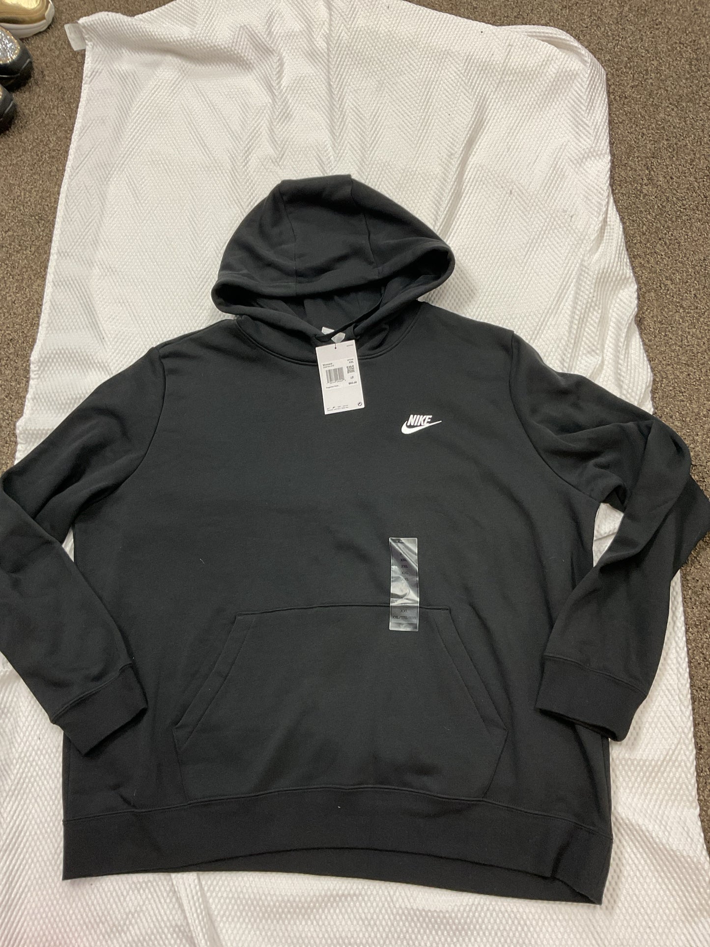 Nike Size 2X Black Sweatshirt NWT hoodie