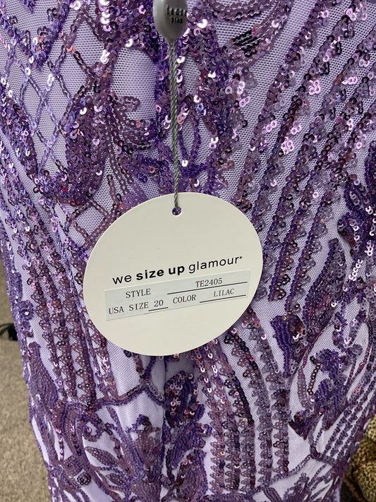 Sydneys Closet Size 20 Lilac Dress