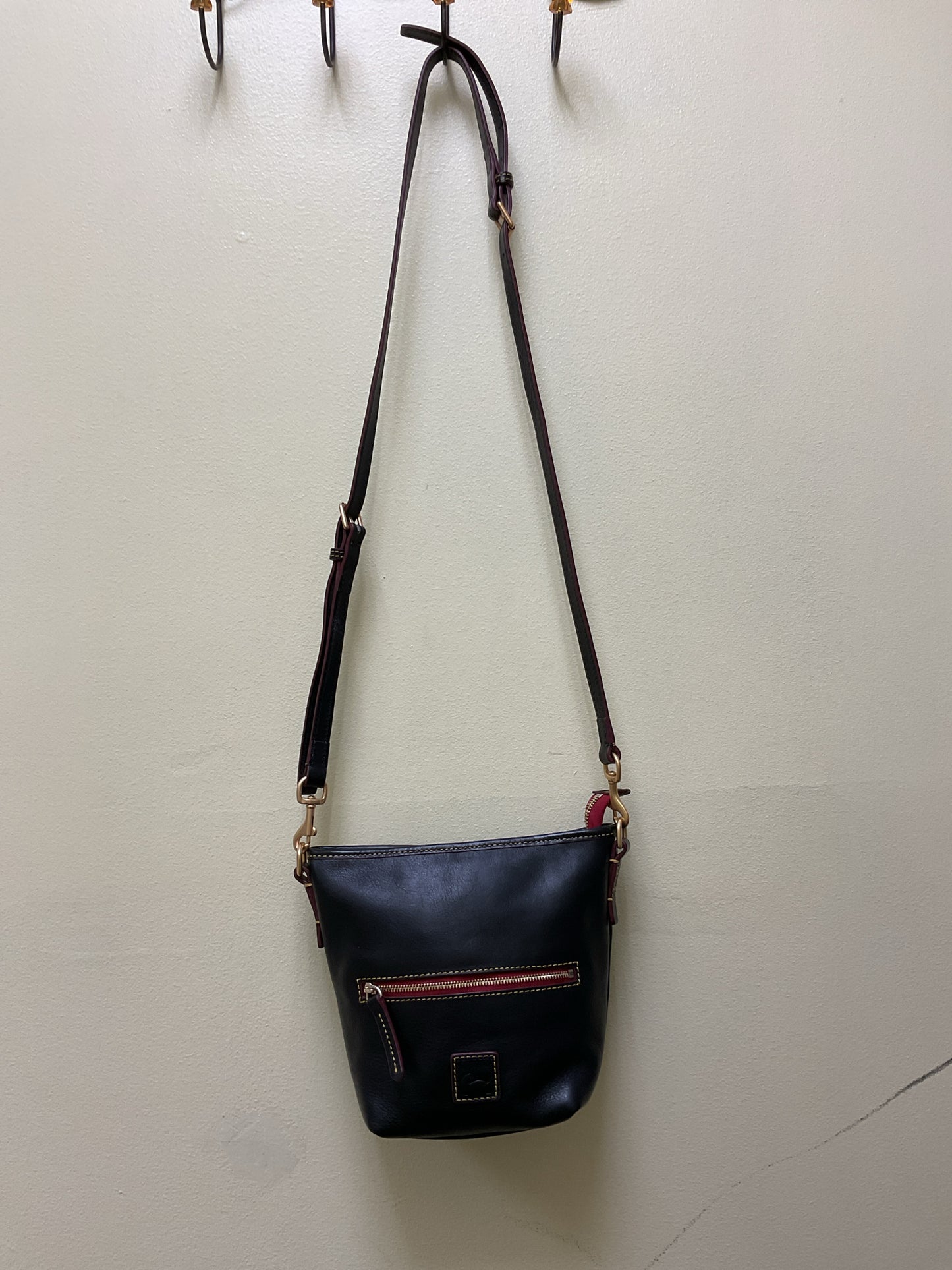 Dooney & Bourke Purse mini zip bucklet crossbody florentine leather