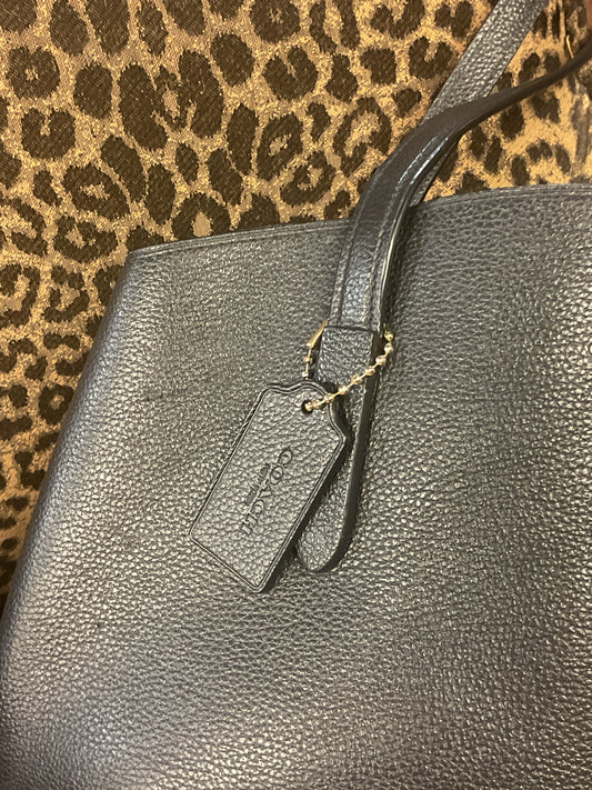 coach Purse black Charlie 40 Satchel