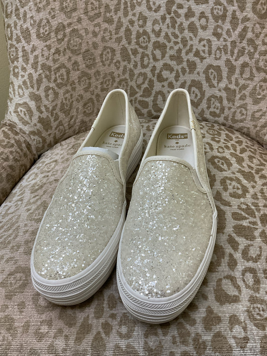 Kate Spade 9 White shoes new without box