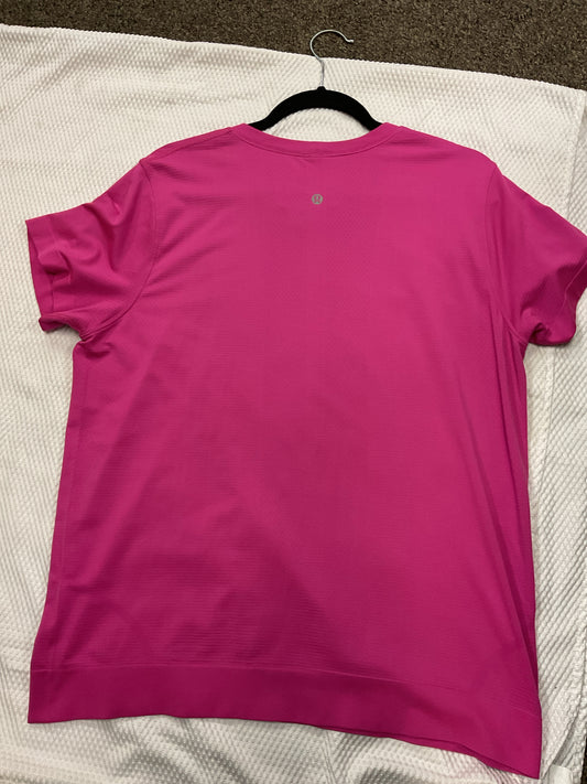 Lululemon Size 14 Pink Shirt