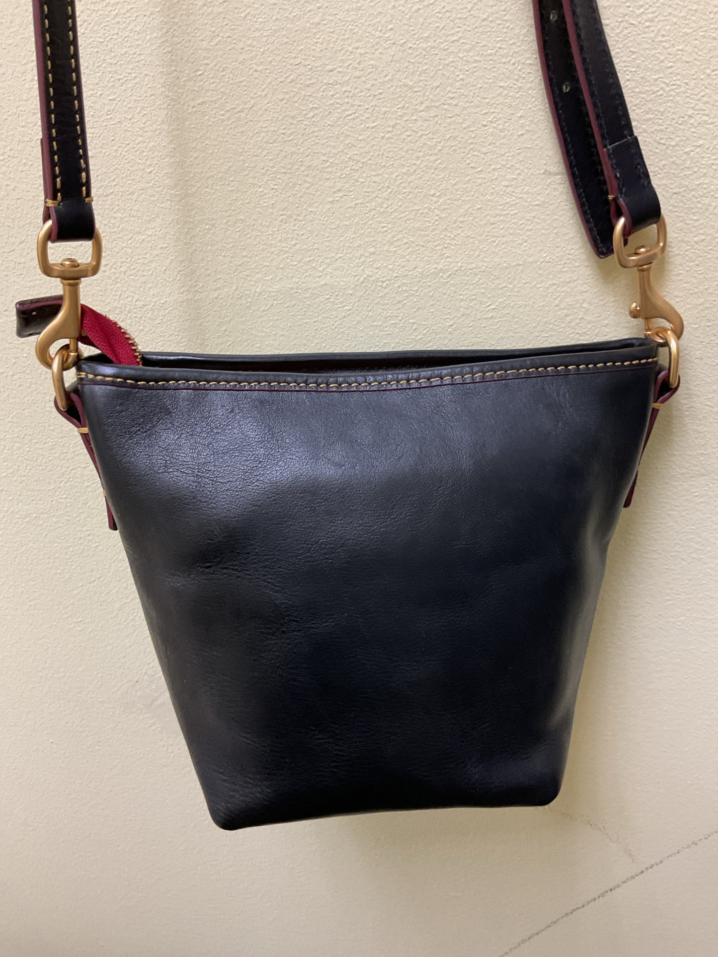 Dooney & Bourke Purse mini zip bucklet crossbody florentine leather