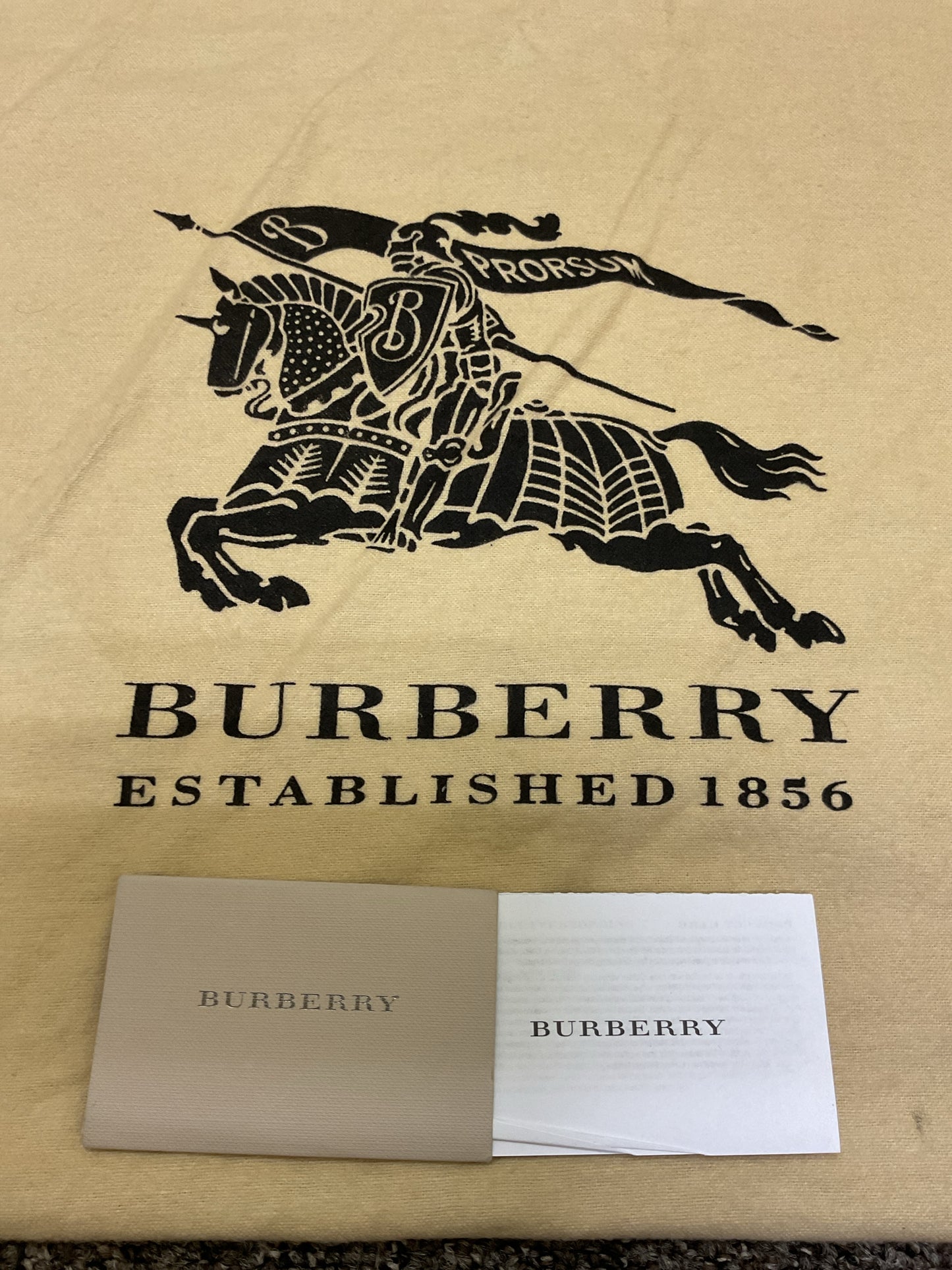 Burberry Purse Big Crush Drawstring NWOT