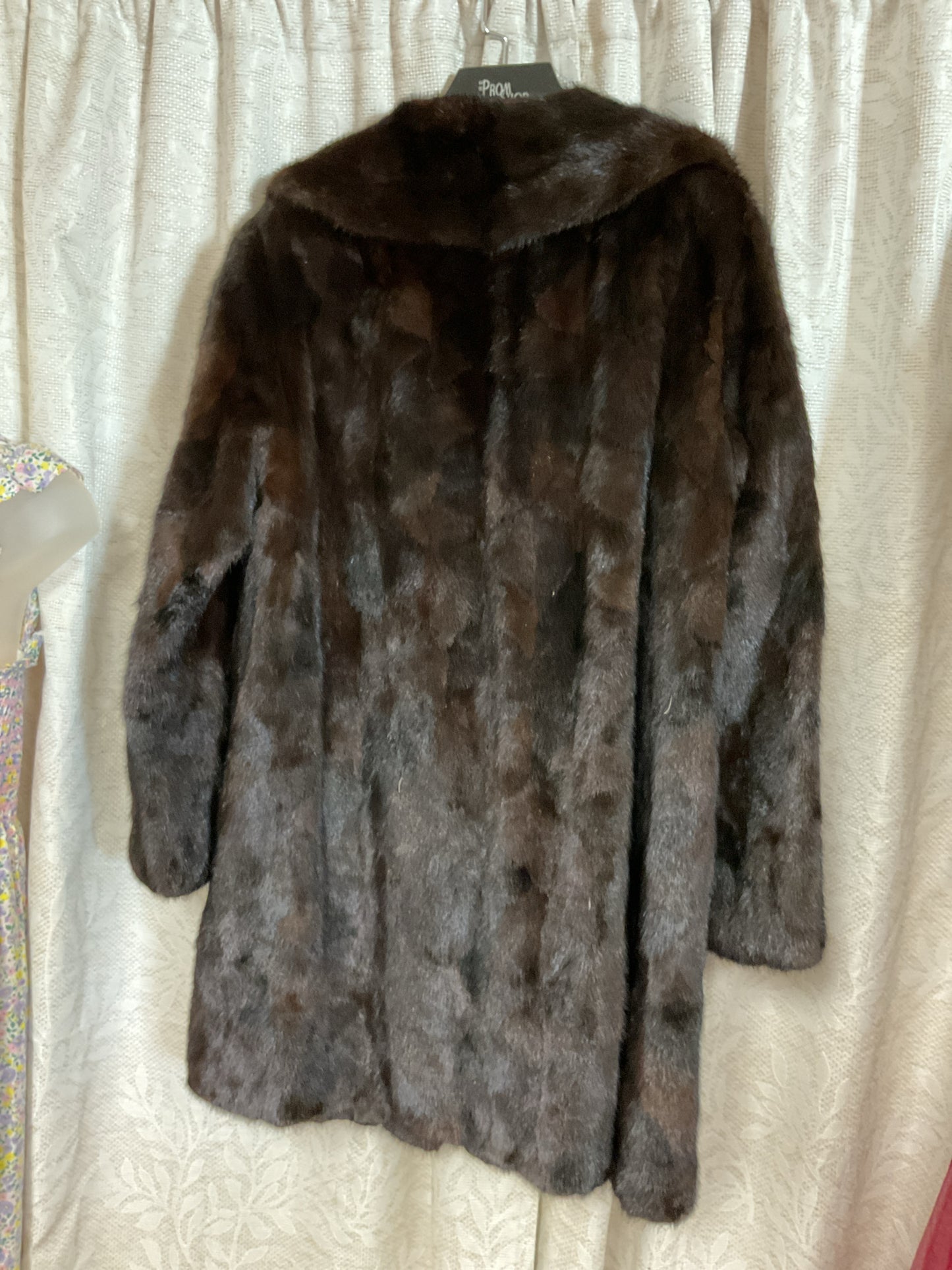 Vintage Coat Mink fur coat size XL