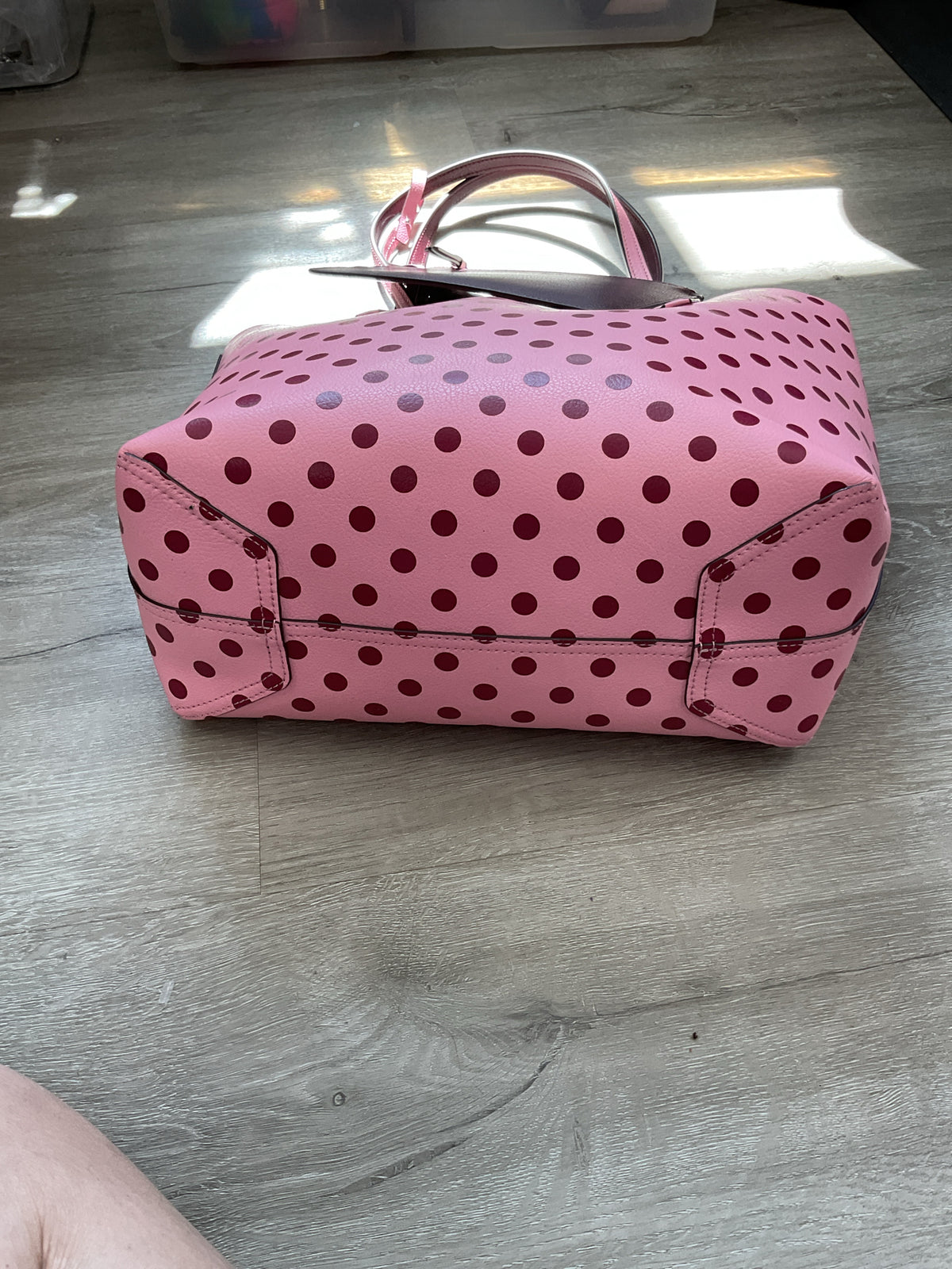 Kate Spade Purse polka dot tote medium purse NWT wtih zip pouch