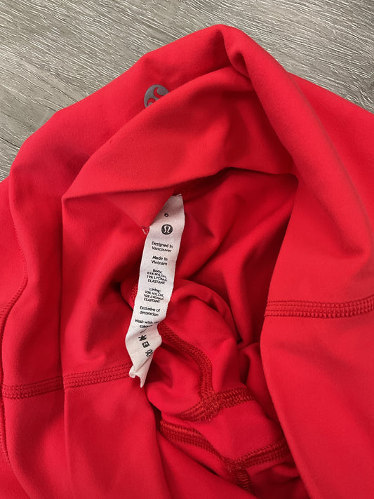 Lululemon Size 6 Coral Shorts