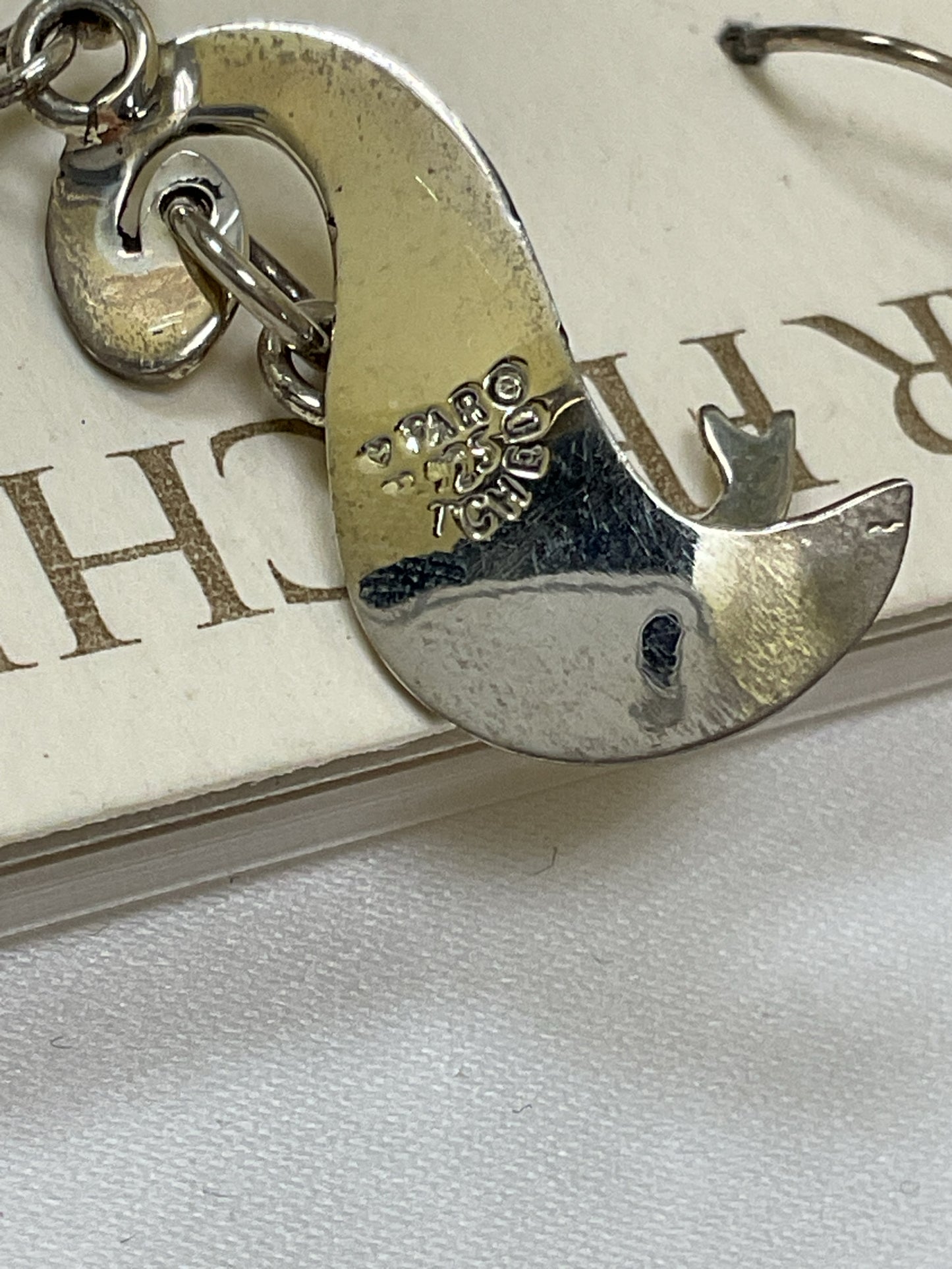 Far Fetched Earrings sterling dolphin dangle
