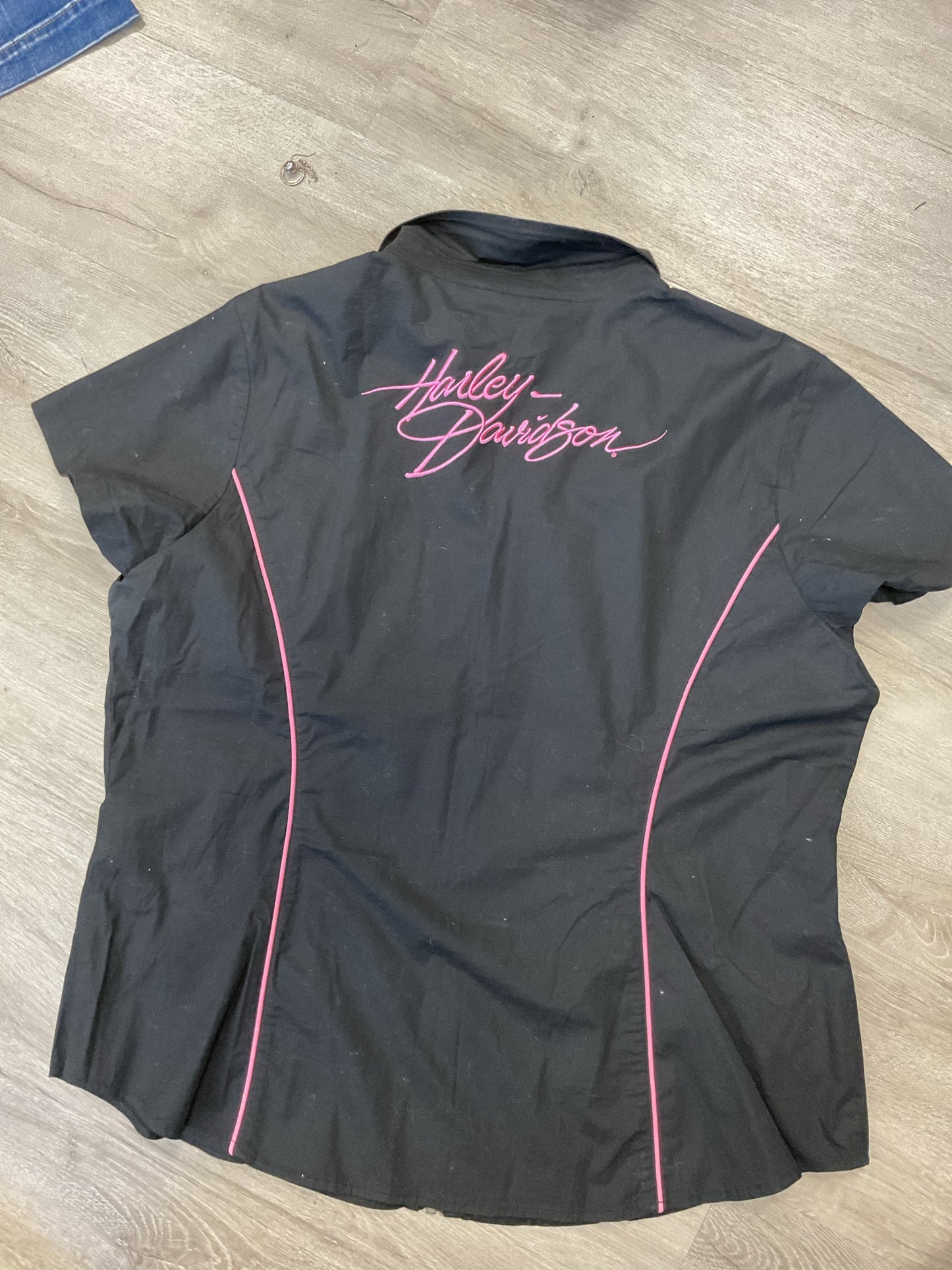 Harley Davidson Size XXL Black Shirt