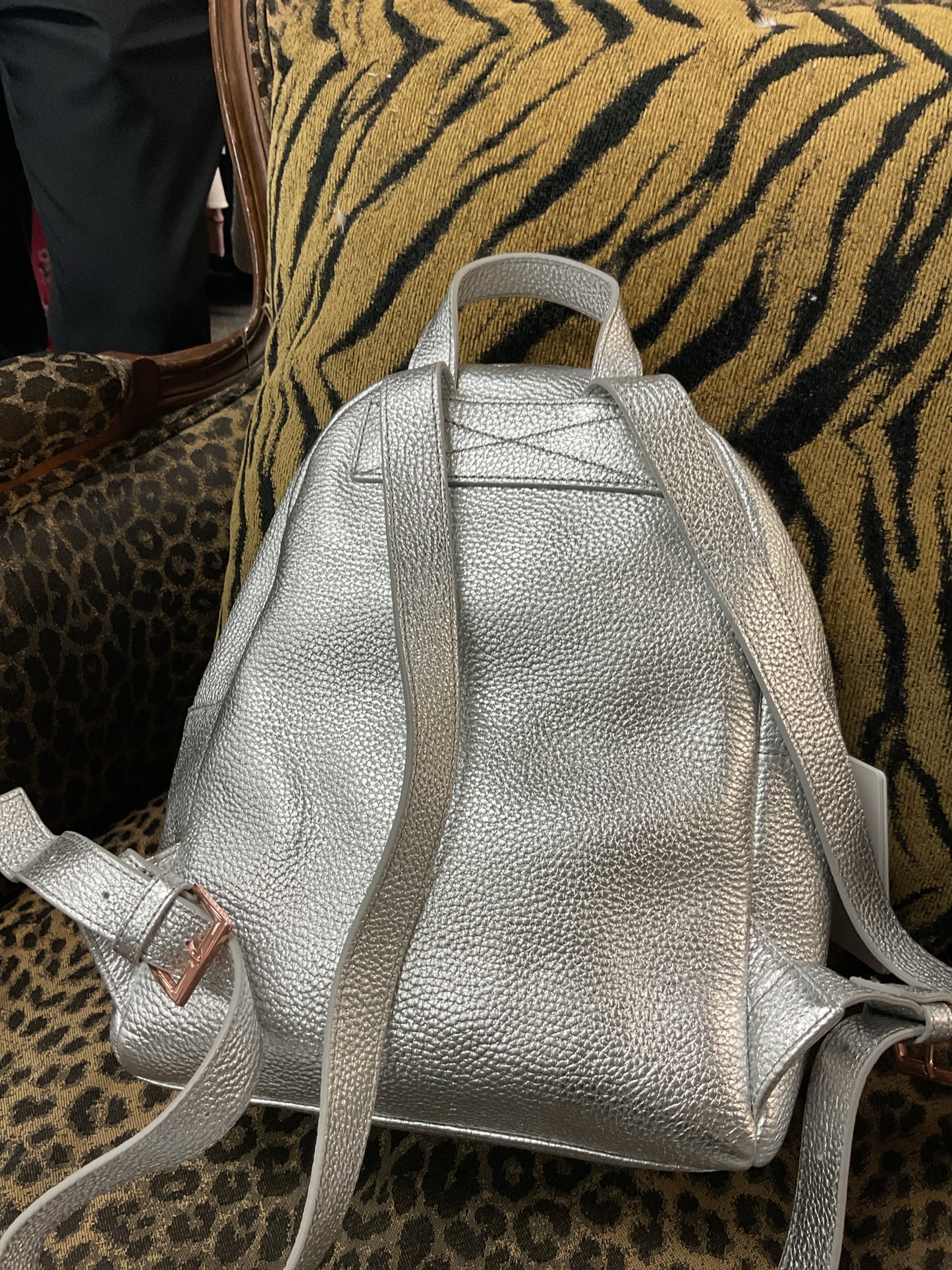 Ted Baker BackPack silver leather New