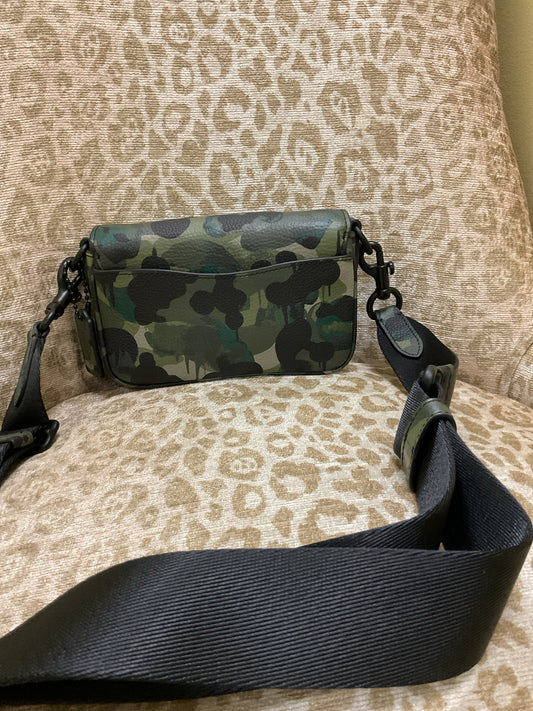 Purse Coach cc104 camoflage small soft Tabby NWOT