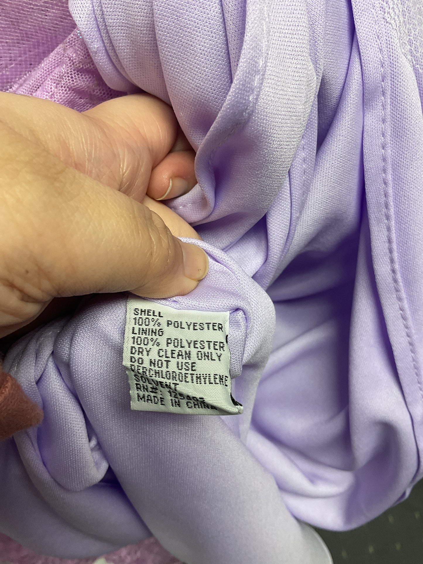 Sydneys Closet Size 18 Lilac Dress