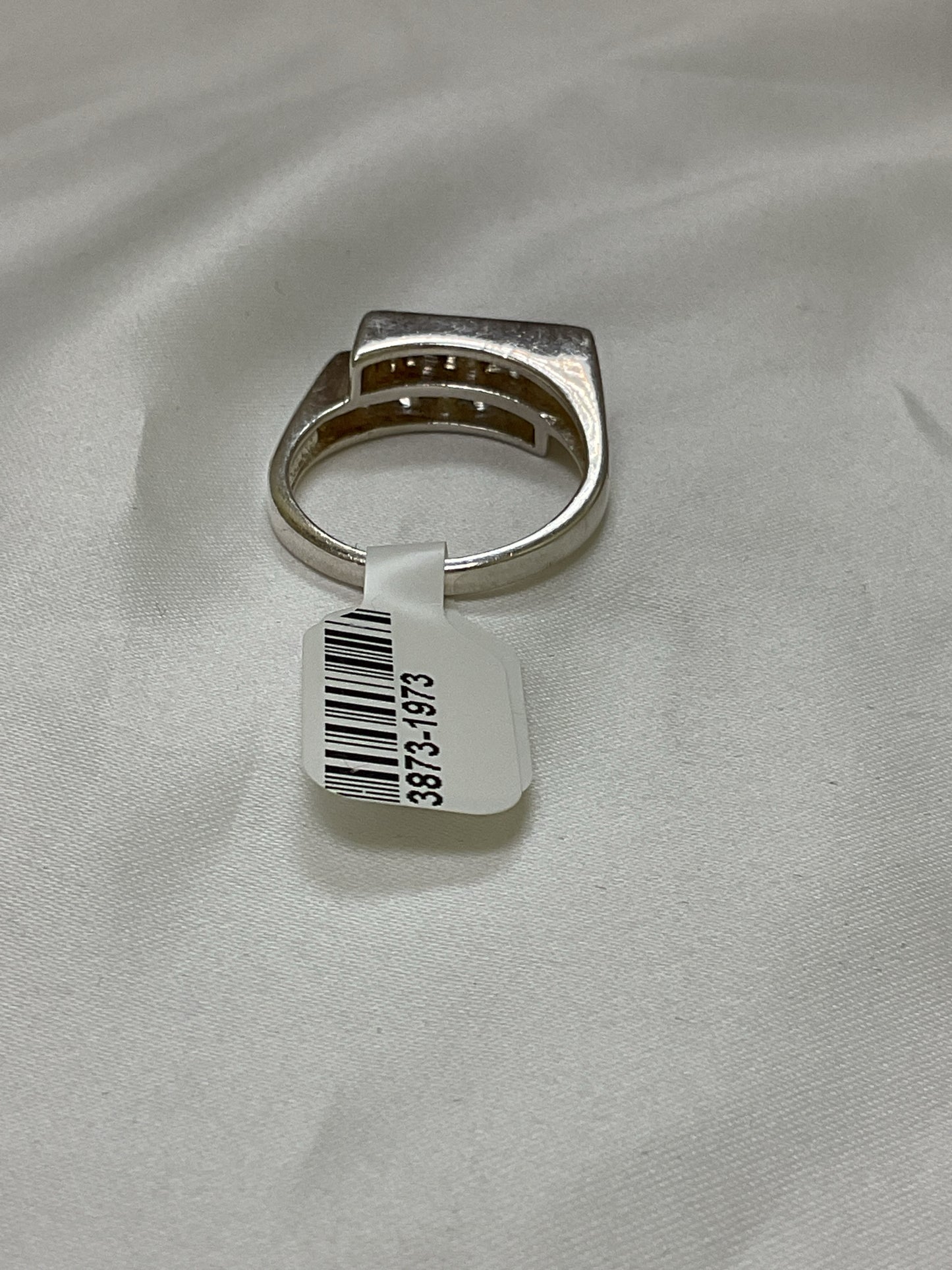 925 Sterling Ring tanzanite channel set size 9