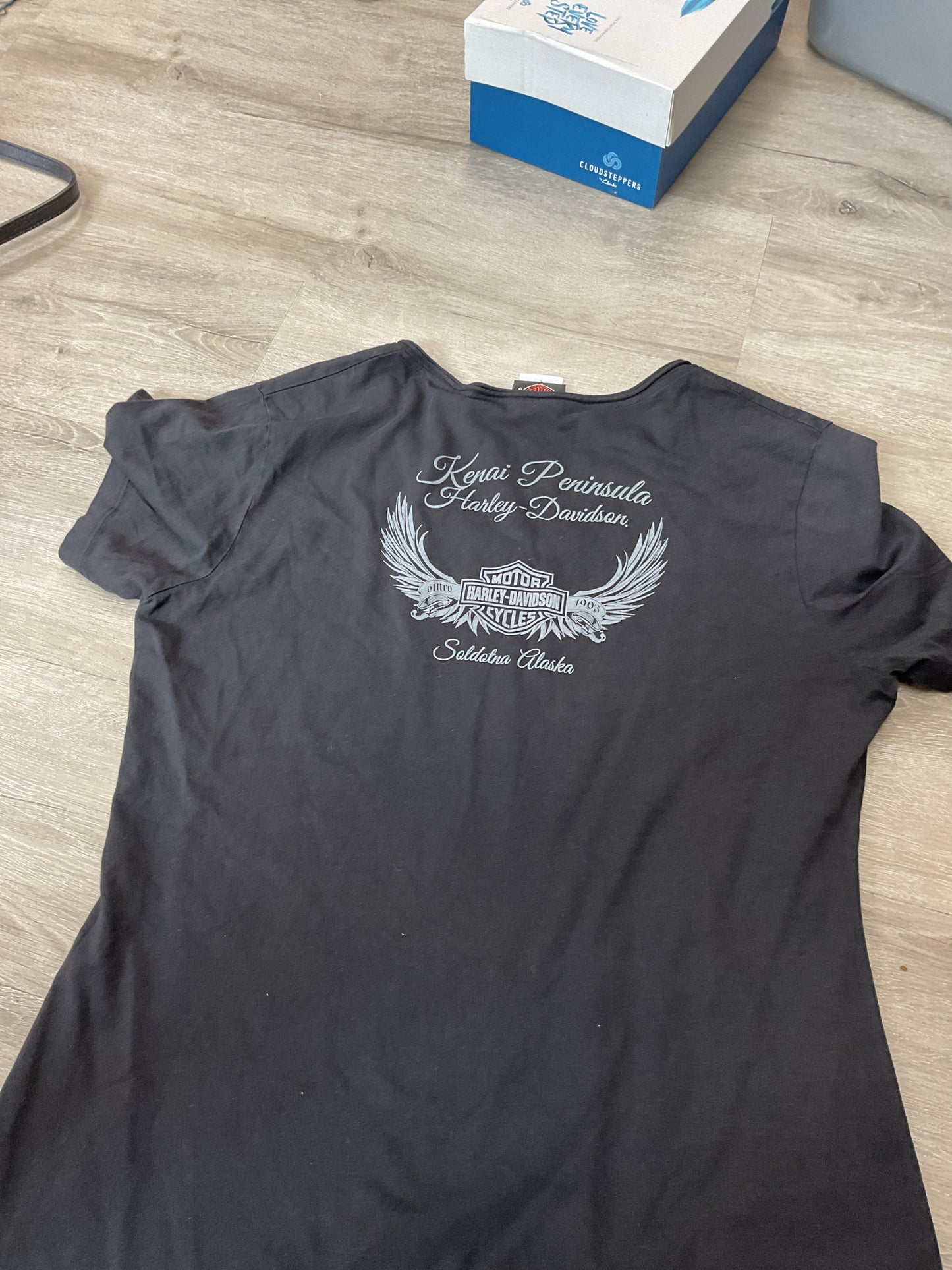 Harley Davidson Size L Black Shirt