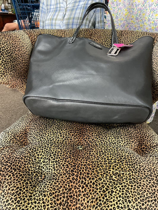 coach Purse 31326 crossgrain carryall tote black