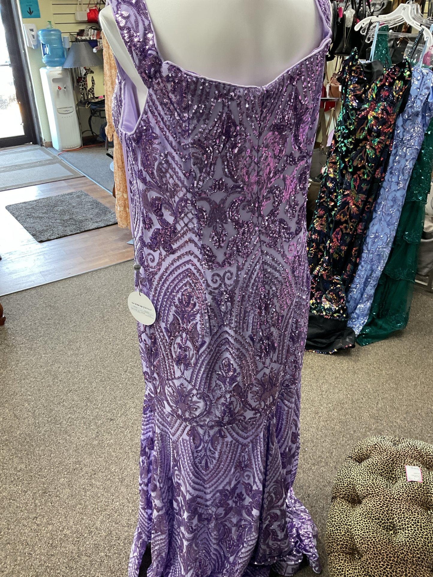 Sydneys Closet Size 20 Lilac Dress