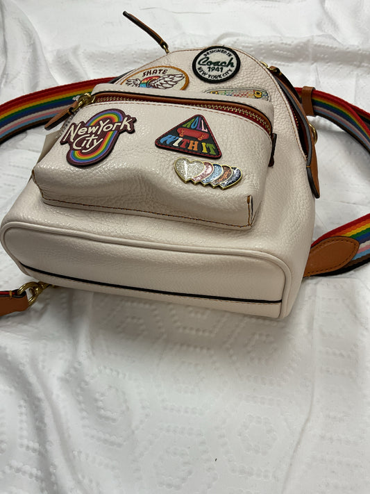 coach Backpack CA137 charter patches backpack