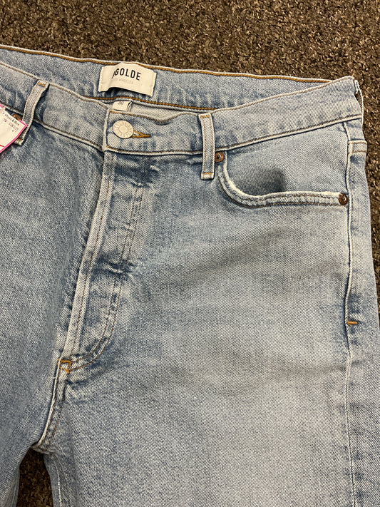 Agolde Size 30 Blue Jeans button fly