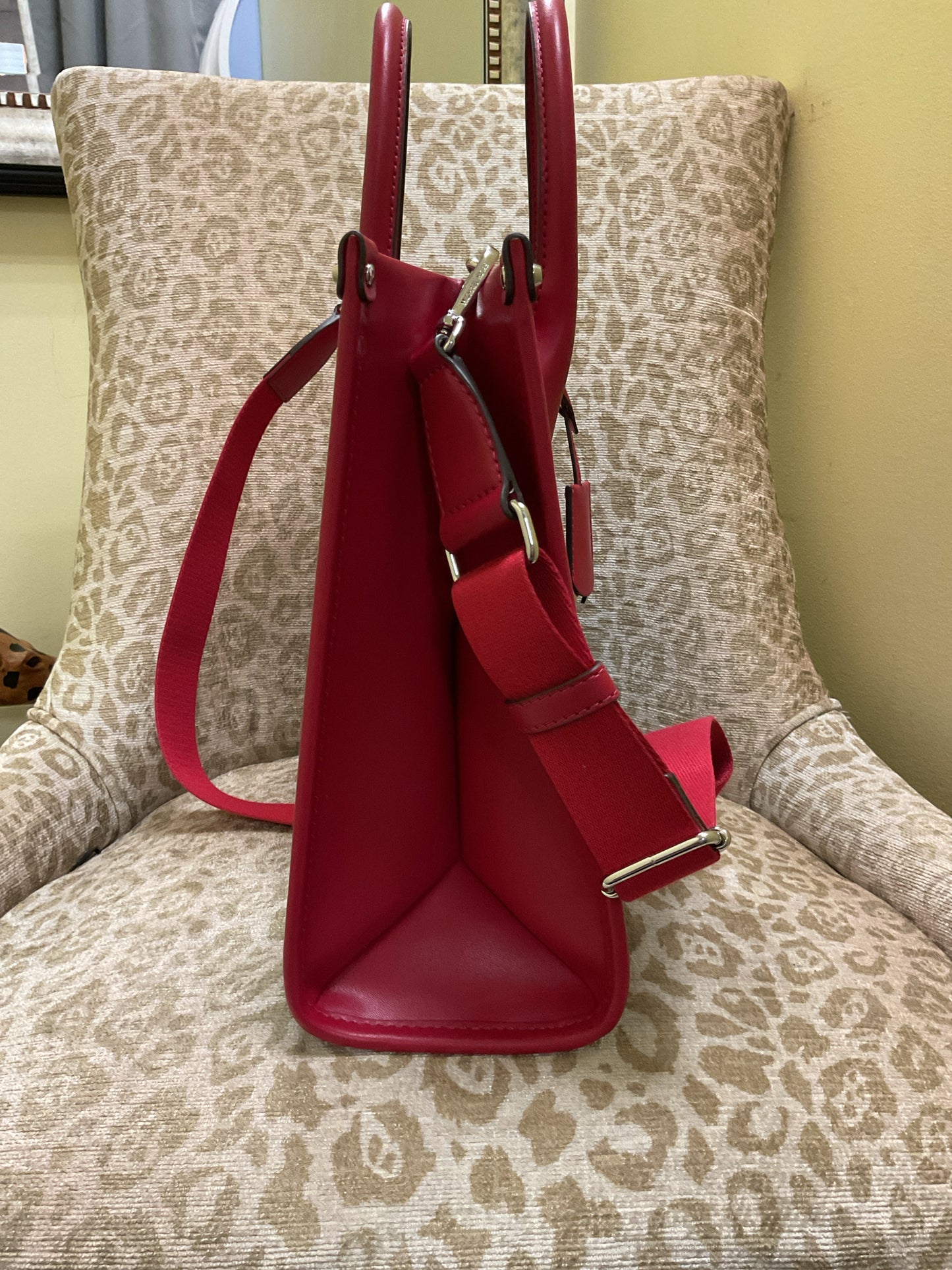 Michael Kors Purse fuchsia Mirella ombre pink tote NWT