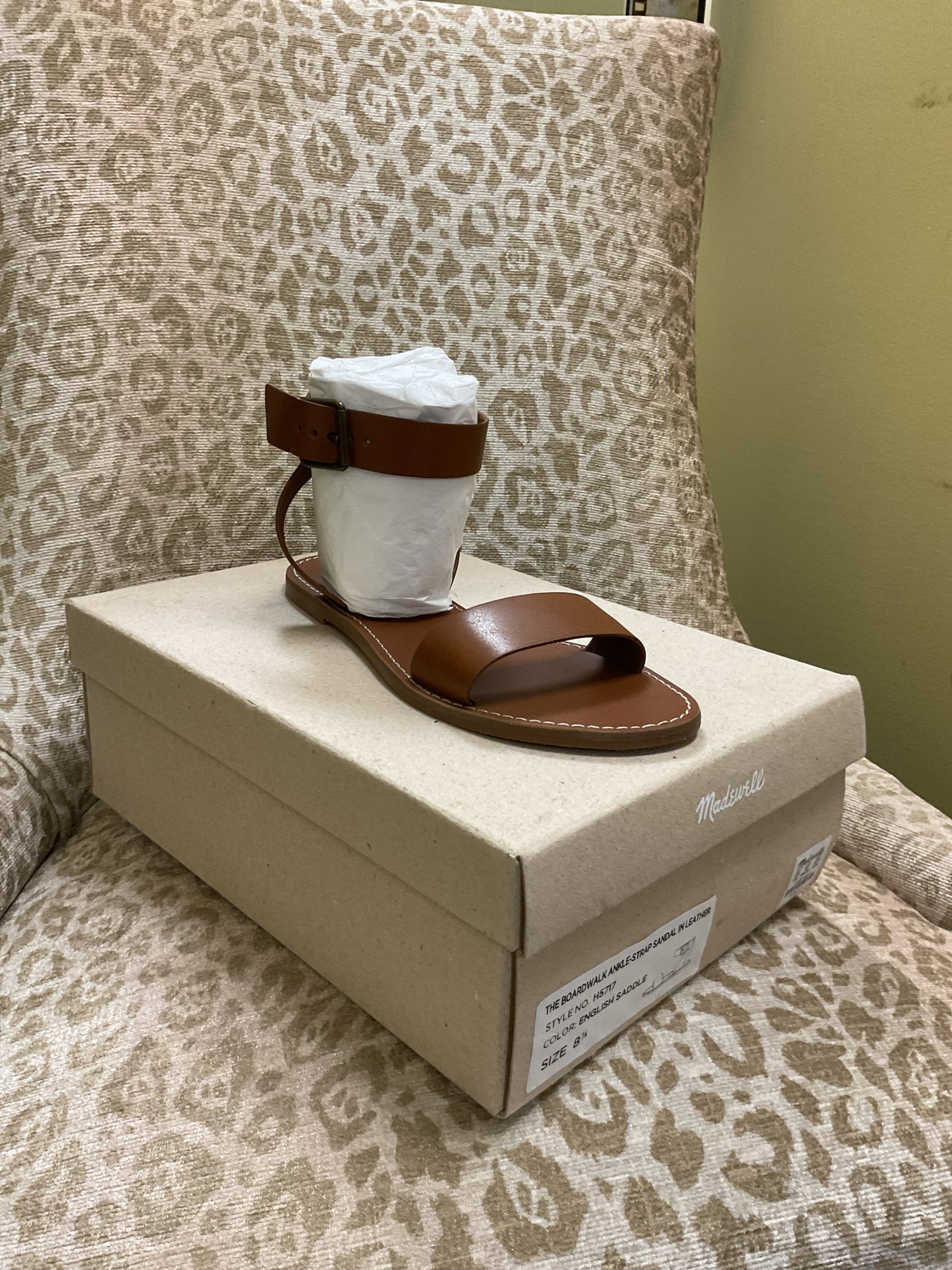 Madewell 8.5 Tan Sandals