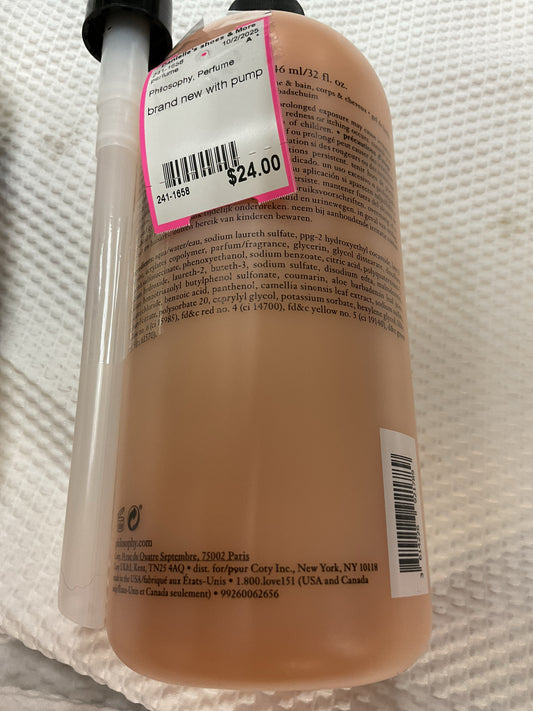 perfume Pumpkin Icing 3 in 1 shower gel Philosophy