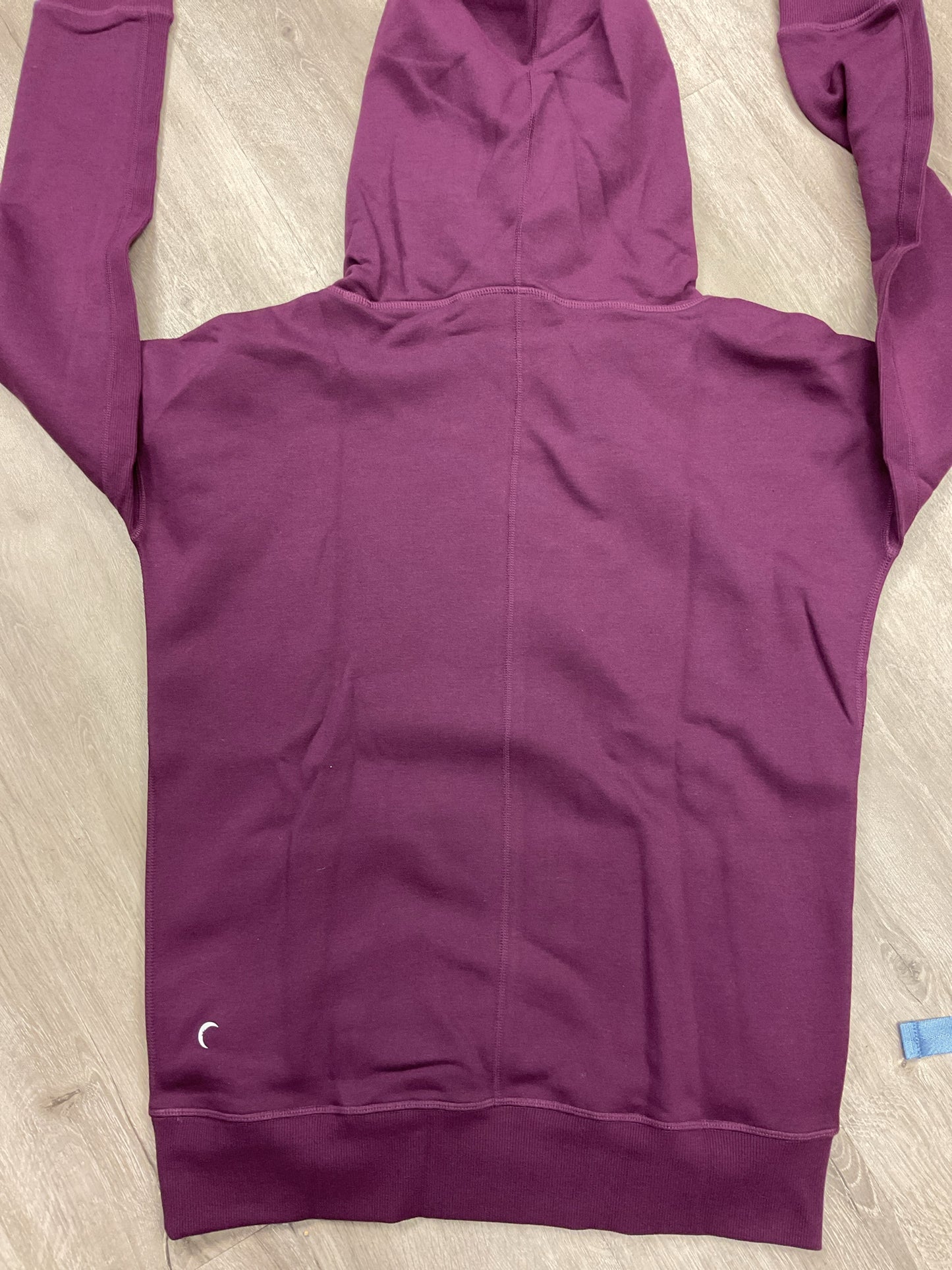 Zyia Size L Burgundy Sweatshirt hoodie new