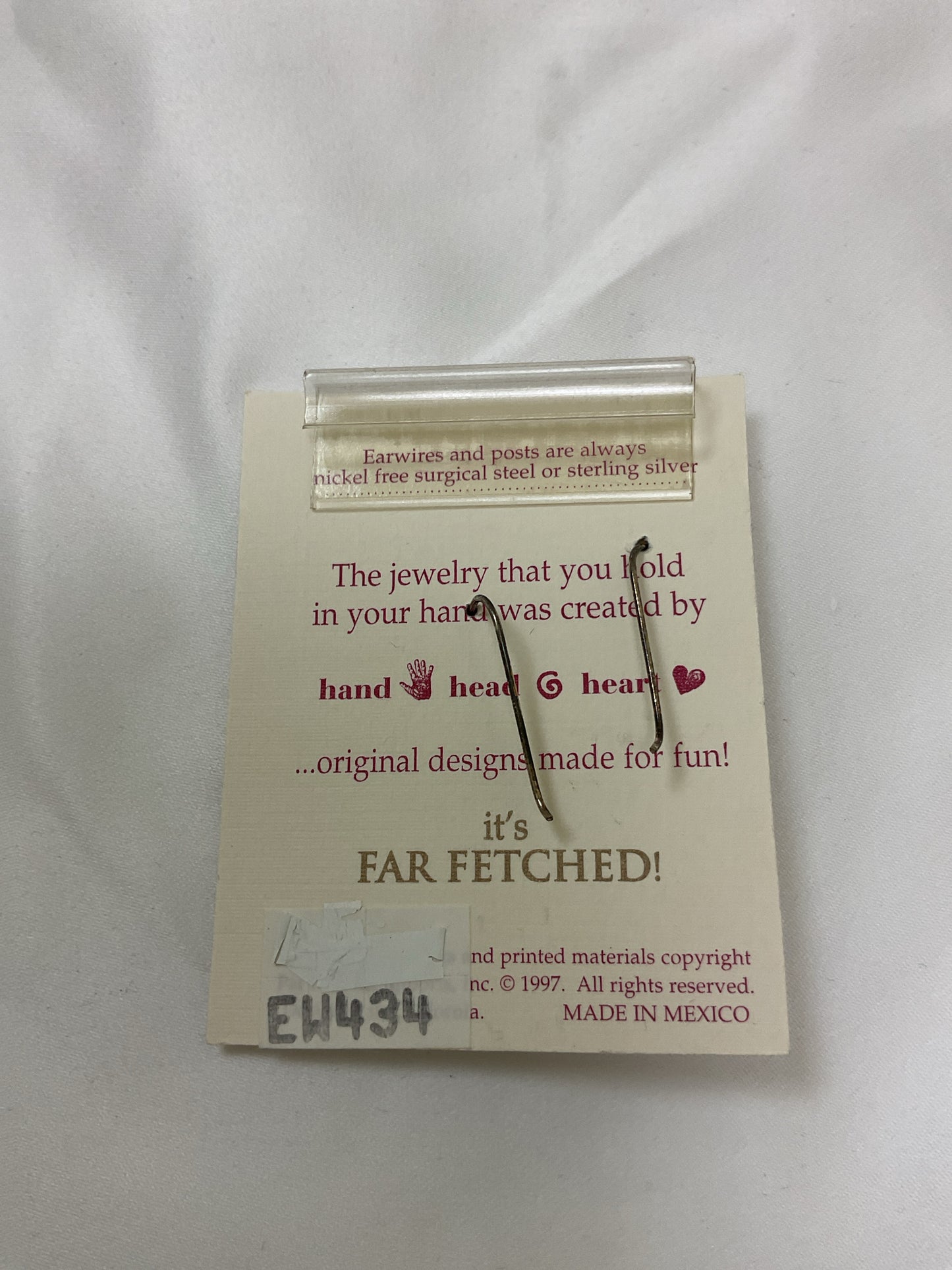 Far Fetched Earrings sterling dolphin dangle