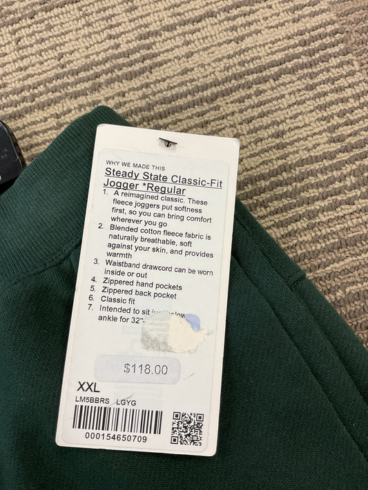 Lululemon Size XXL Green Pants