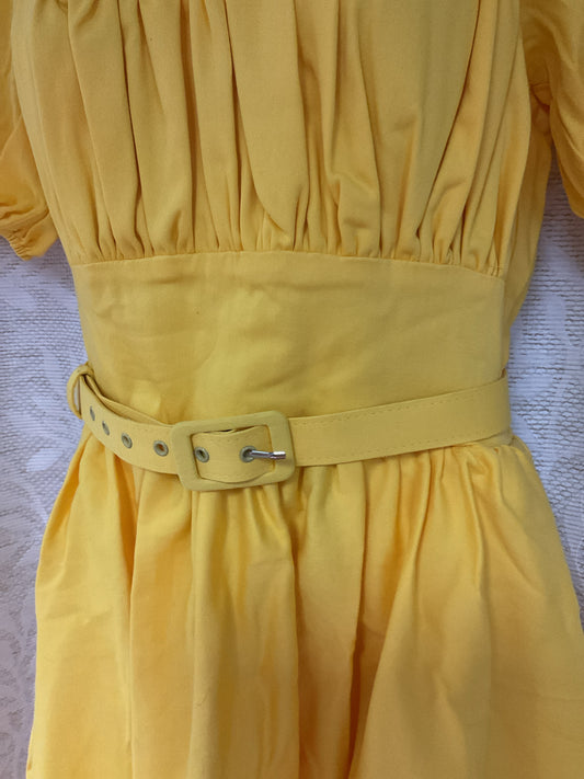 Vixen by Micheline Size S Yellow Dress