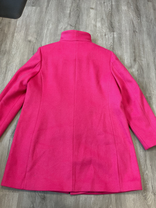 Kate Spade Size XL Pink Coat dressy with pearl wool blend