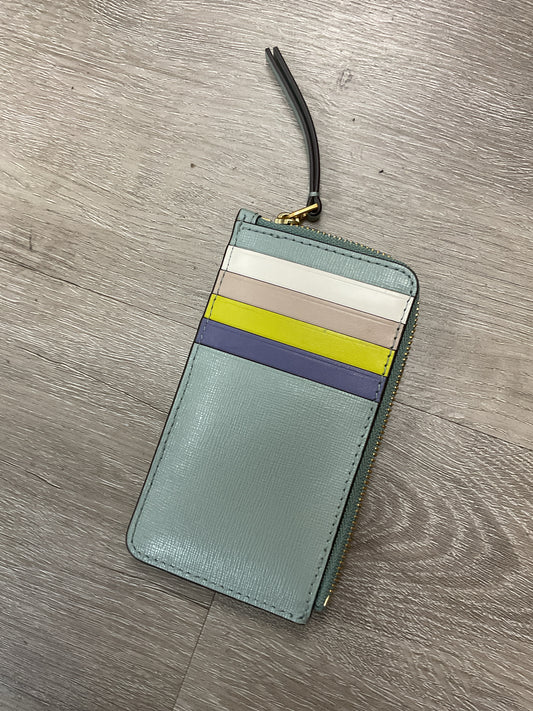 Tory Burch Wallet Robinson Colorblock Zip Card Case