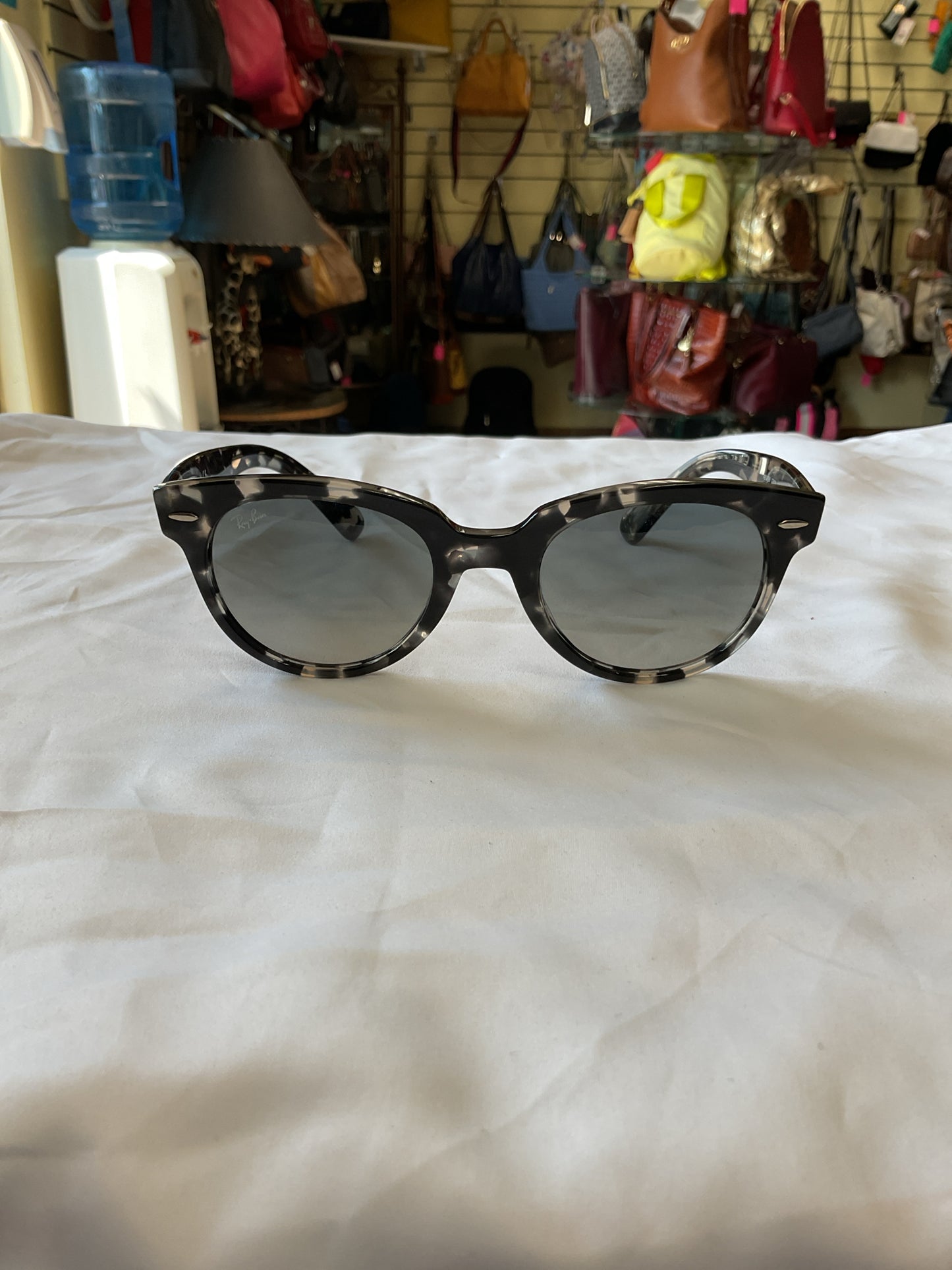 Sunglasses black & transparent frame size 52