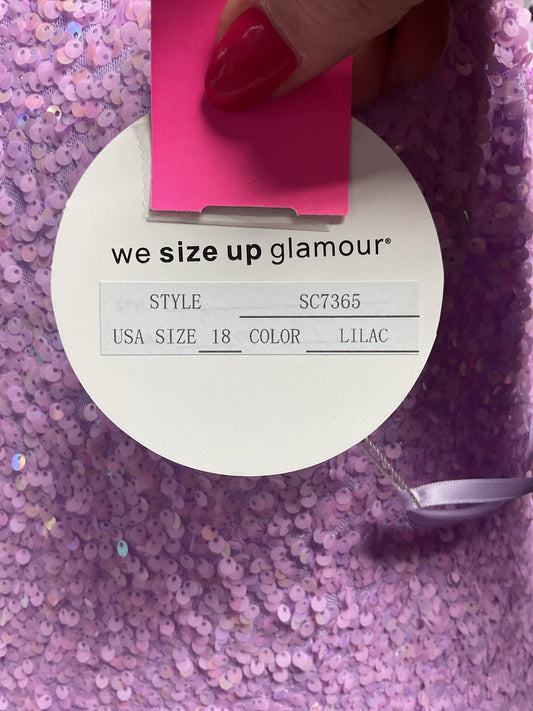 Sydneys Closet Size 18 Lilac Dress