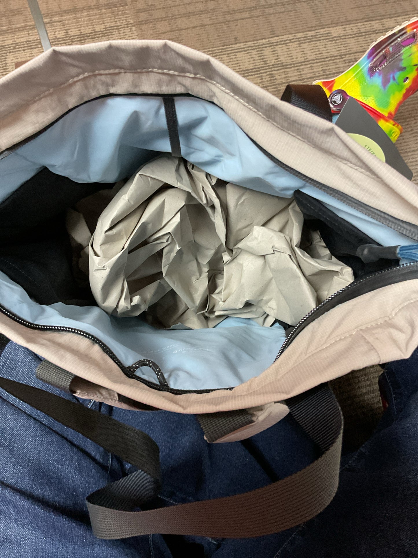 Bellroy Purse NWT Lite Totepack taupe tote Hideaway backpack straps