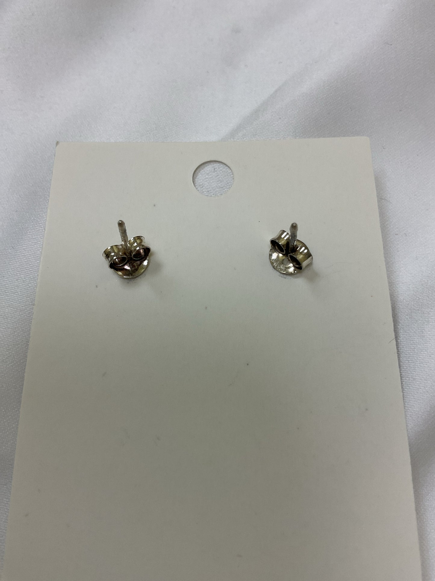 Sterling Silver Earrings inlaid abalone