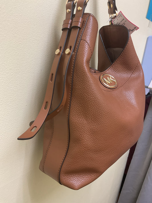 Michael Kors Purse Bowery Hobo gold hardware shoulder bag