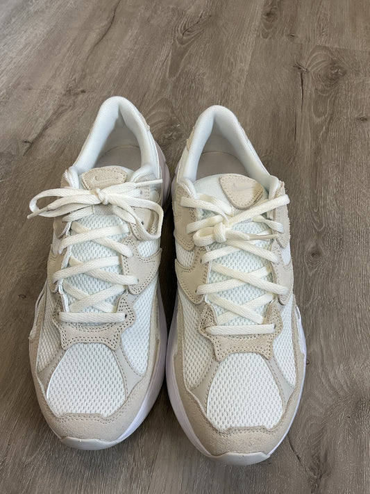 Nike 10 White shoes AL8 suede and mesh new