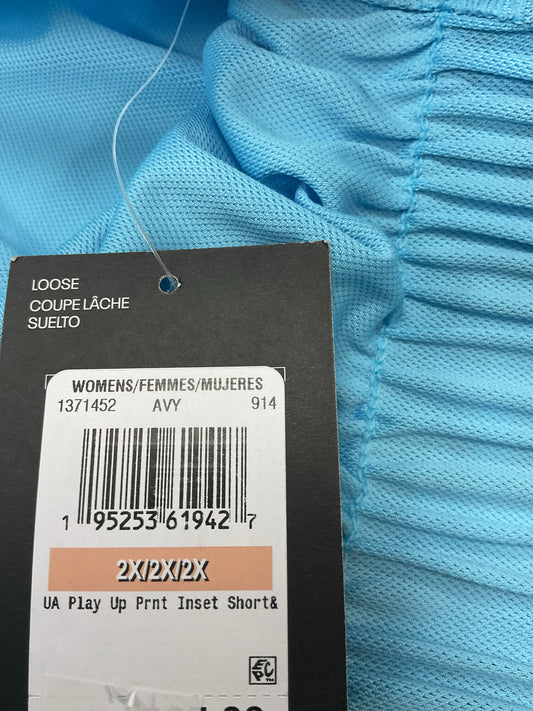Under Armour Size 2X Light blue Shorts NWT